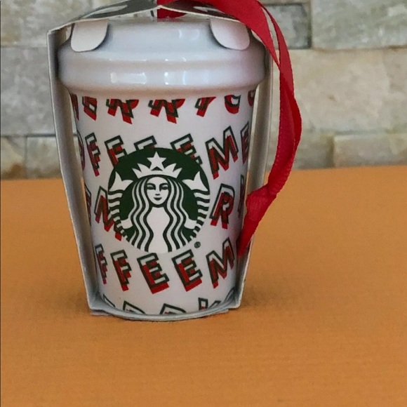 🔥🎄Set of 3 Starbucks Christmas Ornaments New🎄 - Picture 2 of 4